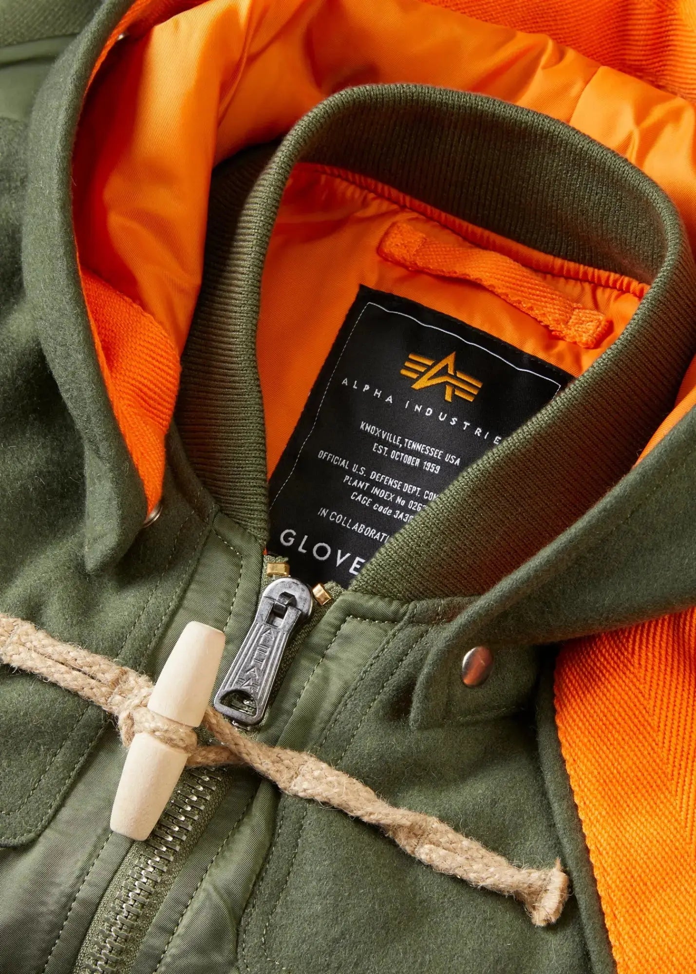 Gloverall X Alpha Industries Collaboration | Gloverall