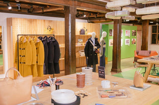 Gloverall x Longchamp at Liberty London