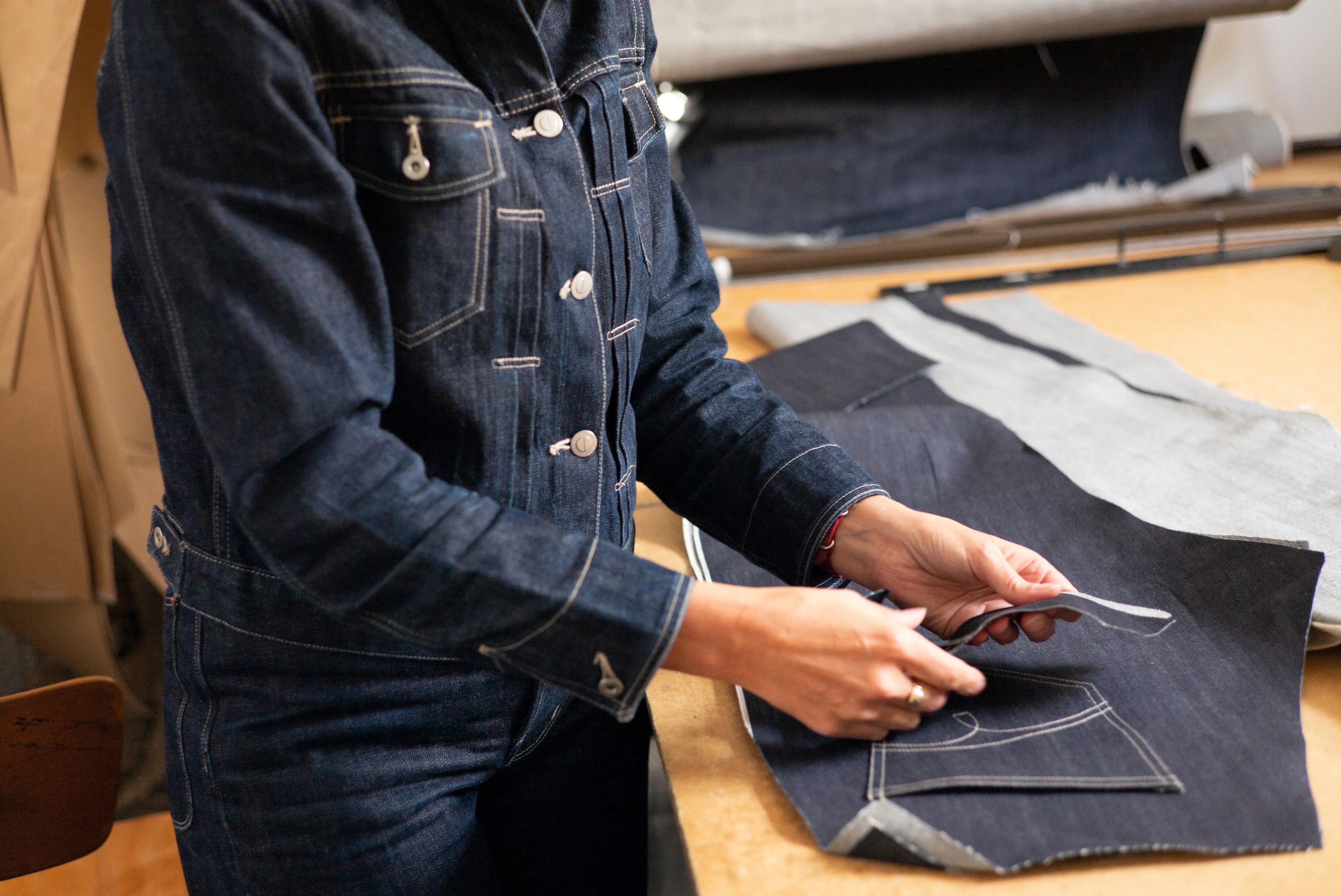 Men's Dawson Denim Type II Jacket Washed Indigo | Gloverall