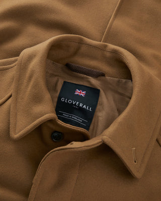 Men's Hynes Overcoat in Camel by Gloverall
