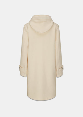 Alison Herringbone Duffle Coat White Gloverall