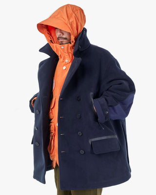 Men's Gloverall x Norbit Reversible Dufflewool Peacoat