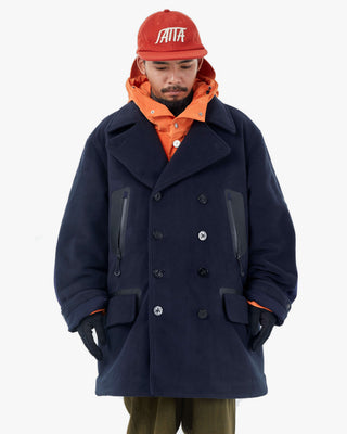 Men's Gloverall x Norbit Reversible Dufflewool Peacoat