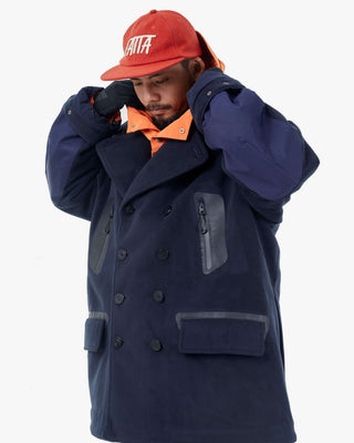 Men's Gloverall x Norbit Reversible Dufflewool Peacoat