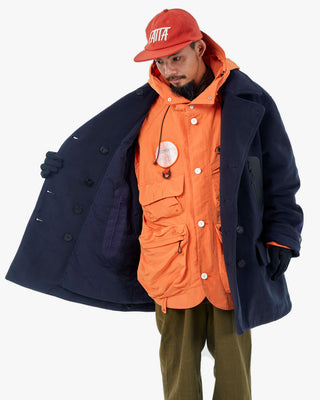 Men's Gloverall x Norbit Reversible Dufflewool Peacoat