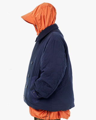 Men's Gloverall x Norbit Reversible Dufflewool Peacoat