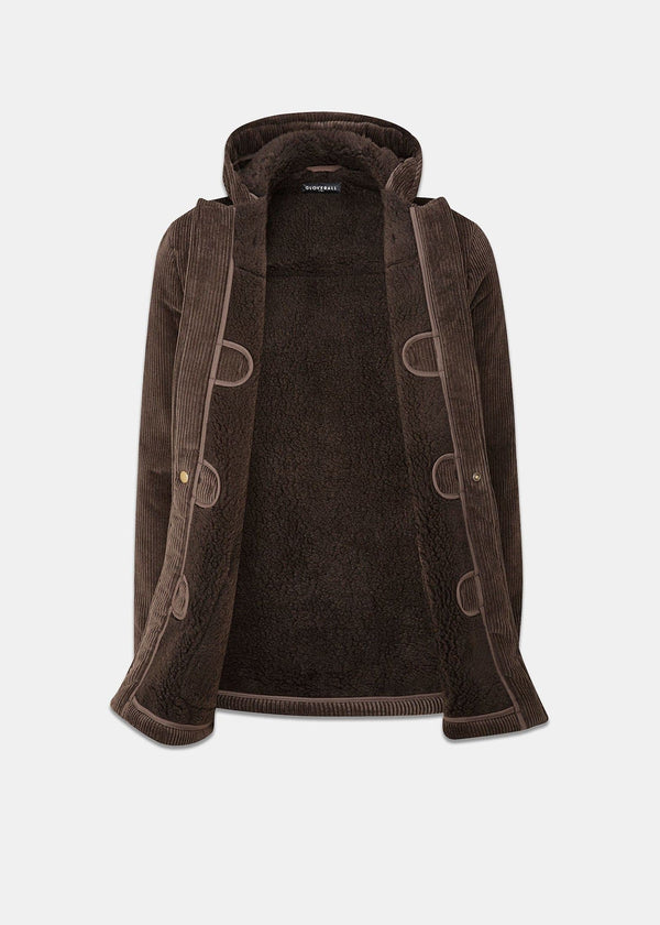 Classic Corded Duffle Brown