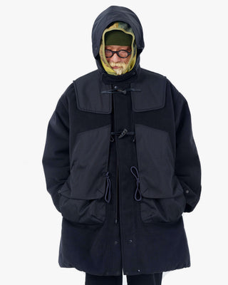 Men's Gloverall x Norbit Morris Coat Dark Navy