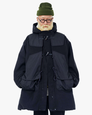 Men's Gloverall x Norbit Morris Coat Dark Navy