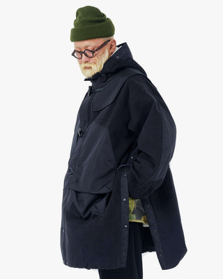 Men's Gloverall x Norbit Morris Coat Dark Navy