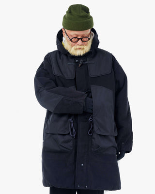 Men's Gloverall x Norbit Morris Coat Dark Navy
