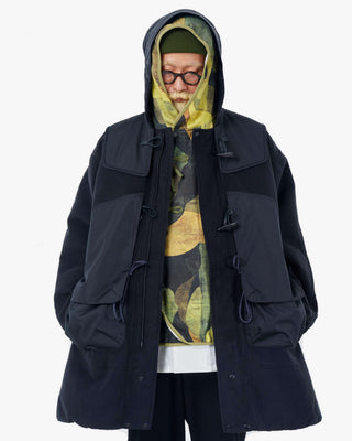 Men's Gloverall x Norbit Morris Coat Dark Navy