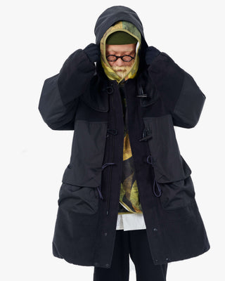 Men's Gloverall x Norbit Morris Coat Dark Navy