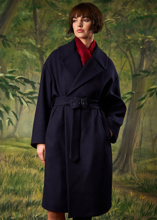 Women's Hepburn Coat Navy