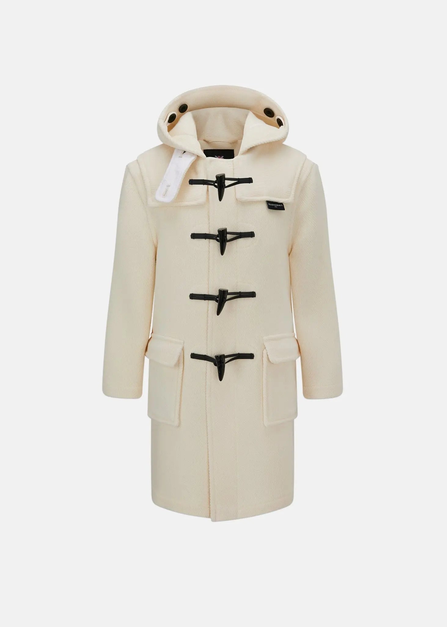 Herringbone Wool Duffle Coat Winter