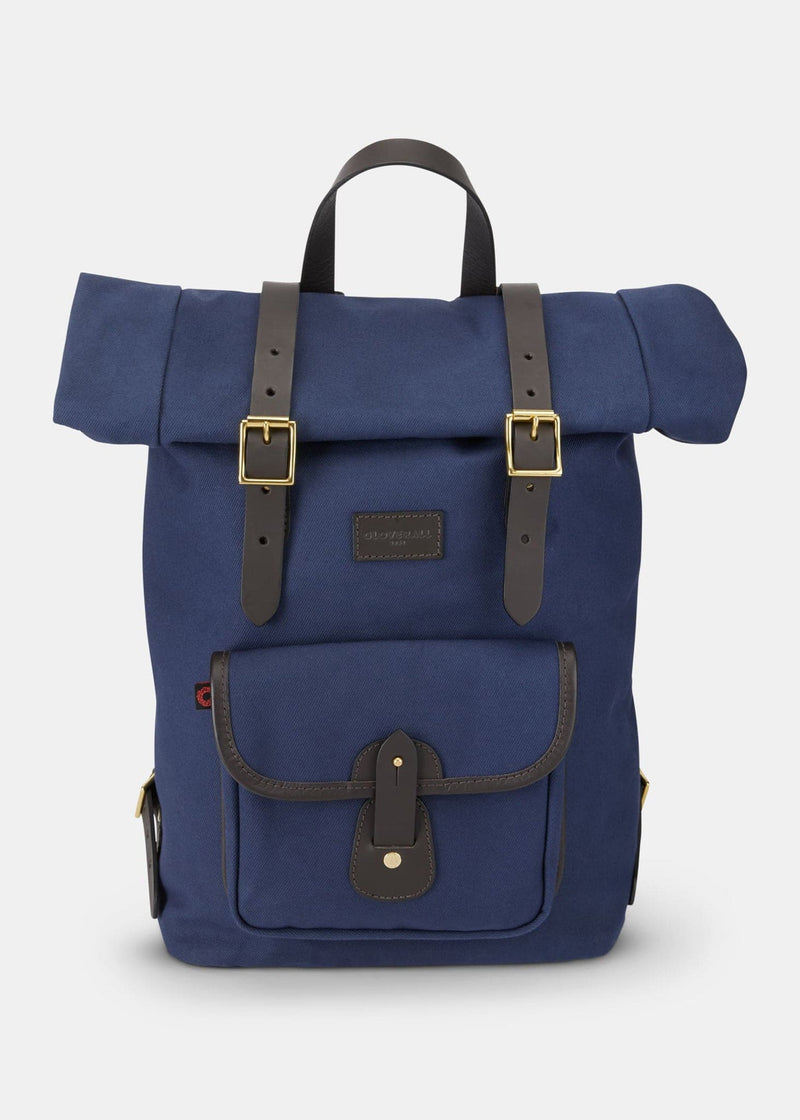 Croots x Gloverall Rolltop Backpack Navy