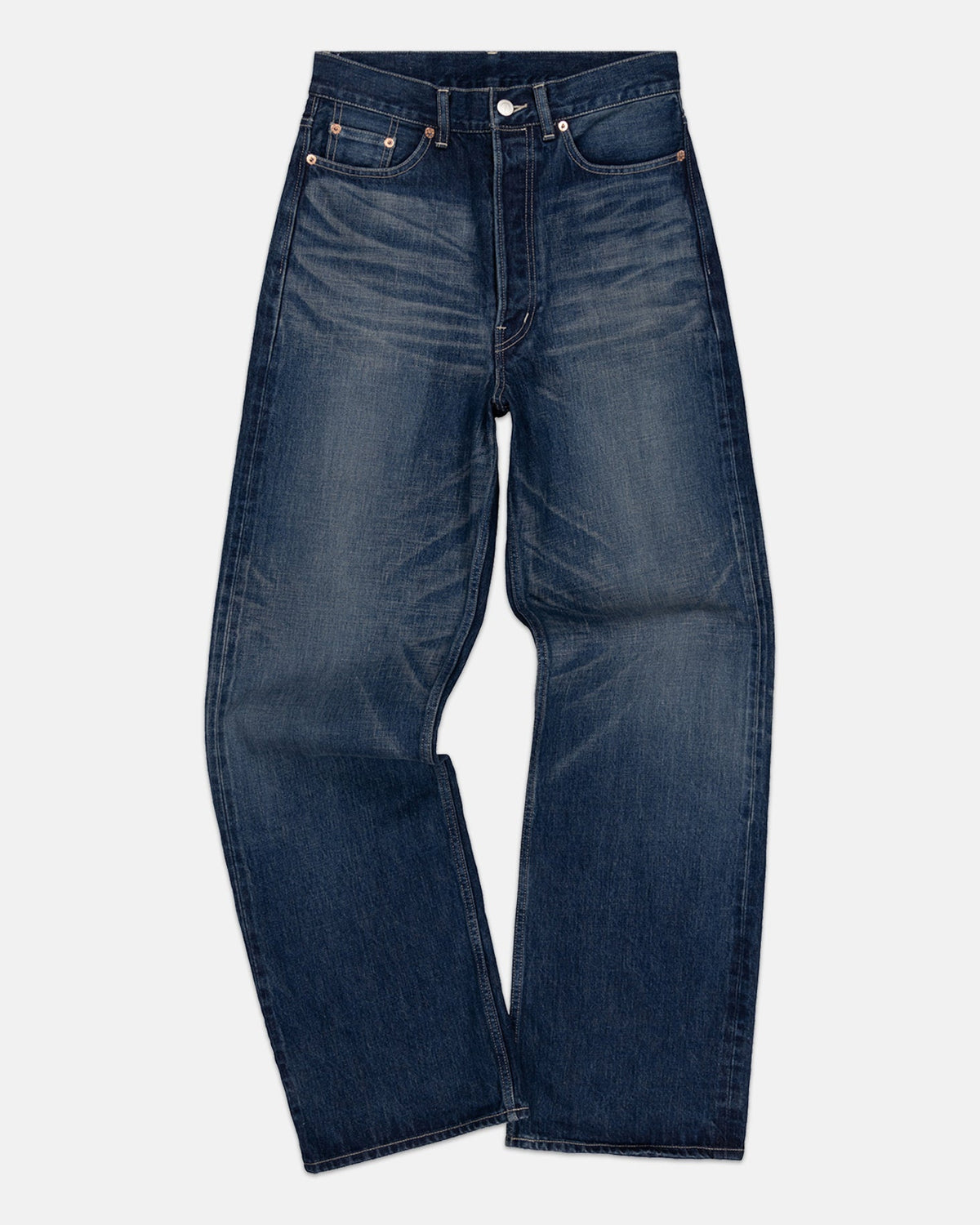 Dawson Denim Wide Leg Fit Jeans Washed