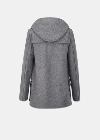 Women's Red Leather Duffle Grey Gloverall