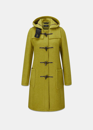Long Slim Duffle Coat Moss Gloverall
