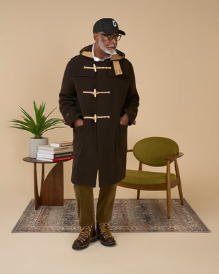 Men's Original Monty Duffle Coat Brown Gloverall