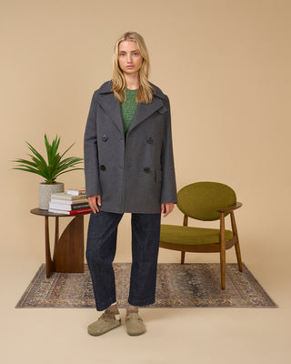 Women's Clementine Peacoat Grey Gloverall