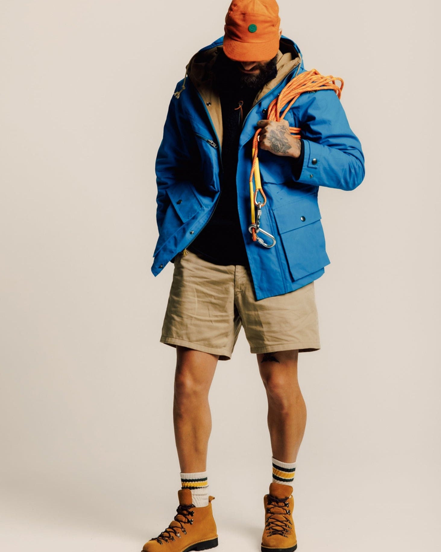 Greenwell Anorak Jacket Royal Blue