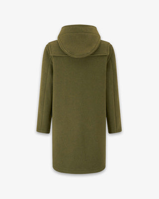 Donna Freda Cappotto con alamari Loden a quadri
