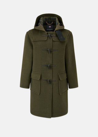 Women's Freda Duffle Coat Loden Check