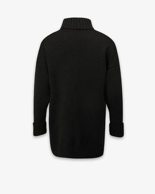 Damen Submariner Pullover Schwarz