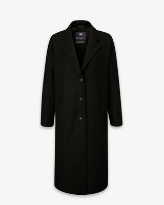 Women's Chesterfield Overcoat Black by Gloverall