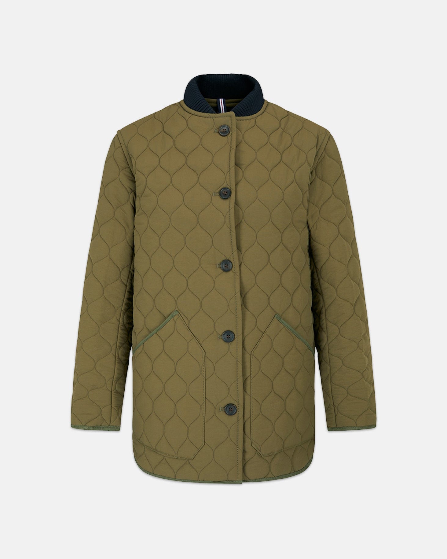 Miller Quilted Jacket Olive Green