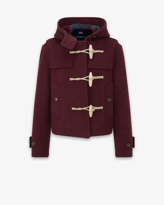 Femme Shelley Court Veste duffle Bordeaux