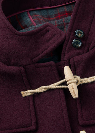 Shelley Duffle Jacket Burgundy Check Gloverall