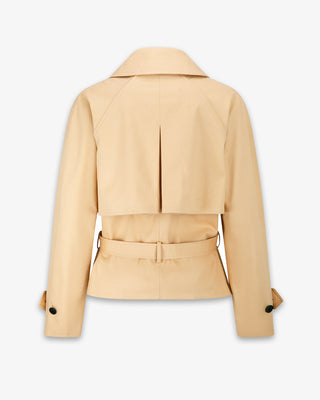 <tc>Damen</tc> <tc>Bacall</tc> Kurz <tc>Trenchcoat</tc> Kamel