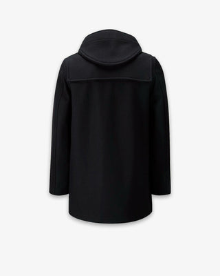 Men's Morris Mid-Length Duffle Coat Black Royal Stewart by Gloverall