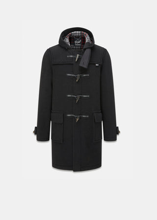 Morris Duffle Coat DC Black Gloverall