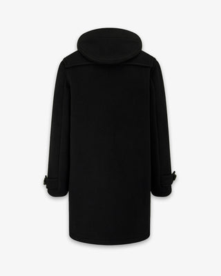 Men's Morris Duffle Coat Black Stewart by Gloverall