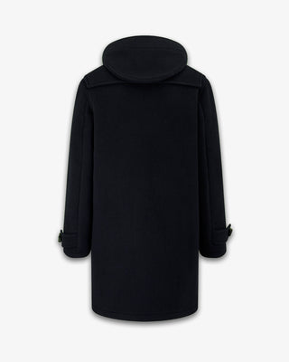 Men's Morris Duffle Coat Navy Royal Stewart by Gloverall