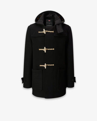 Men's Mid-Length Monty Duffle Coat Black