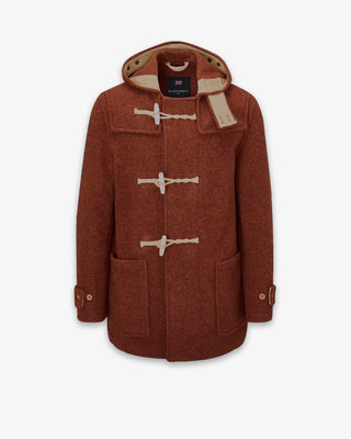 Men's Mid-Length Monty Duffle Coat Rust by Gloverall
