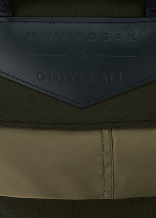 Unisex Gloverall x Minnesak Cross Body Bag Khaki