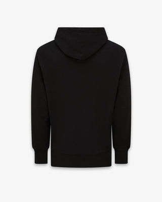 Unisex 'G' Print Hoodie Black