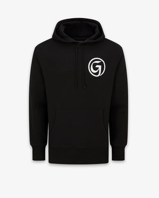 Unisex 'G' Print Hoodie Black