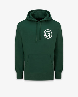 Unisex 'G'-Druck Hoodie Grün
