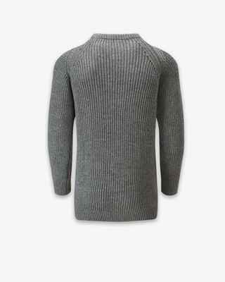 Men's Fisherman Jumper Grey