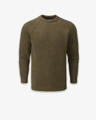 Men's Fisherman Jumper Army Green
