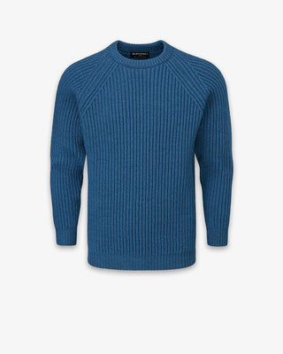 Men's Fisherman Jumper Petrol Blue
