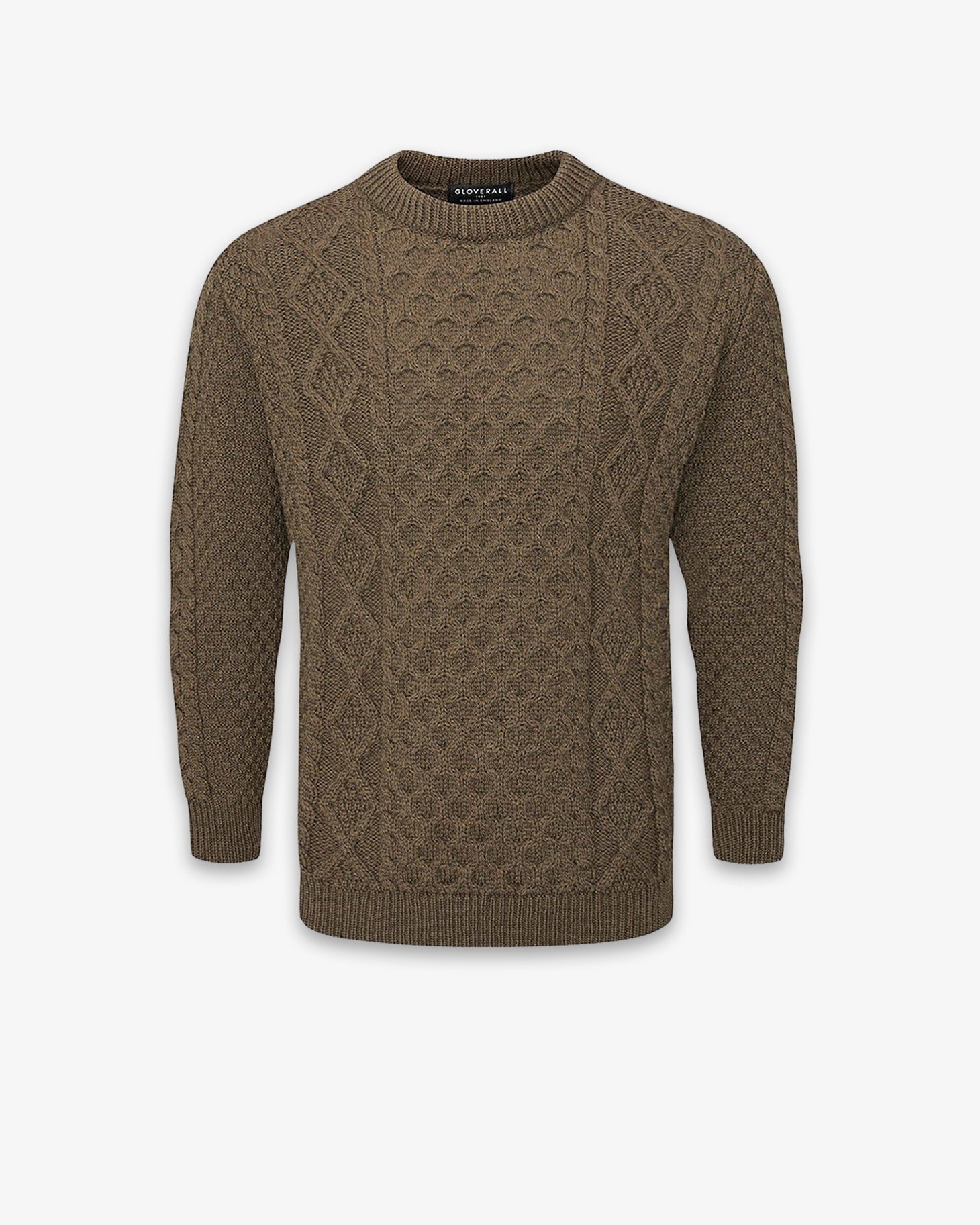 Aran Jumper Army Green