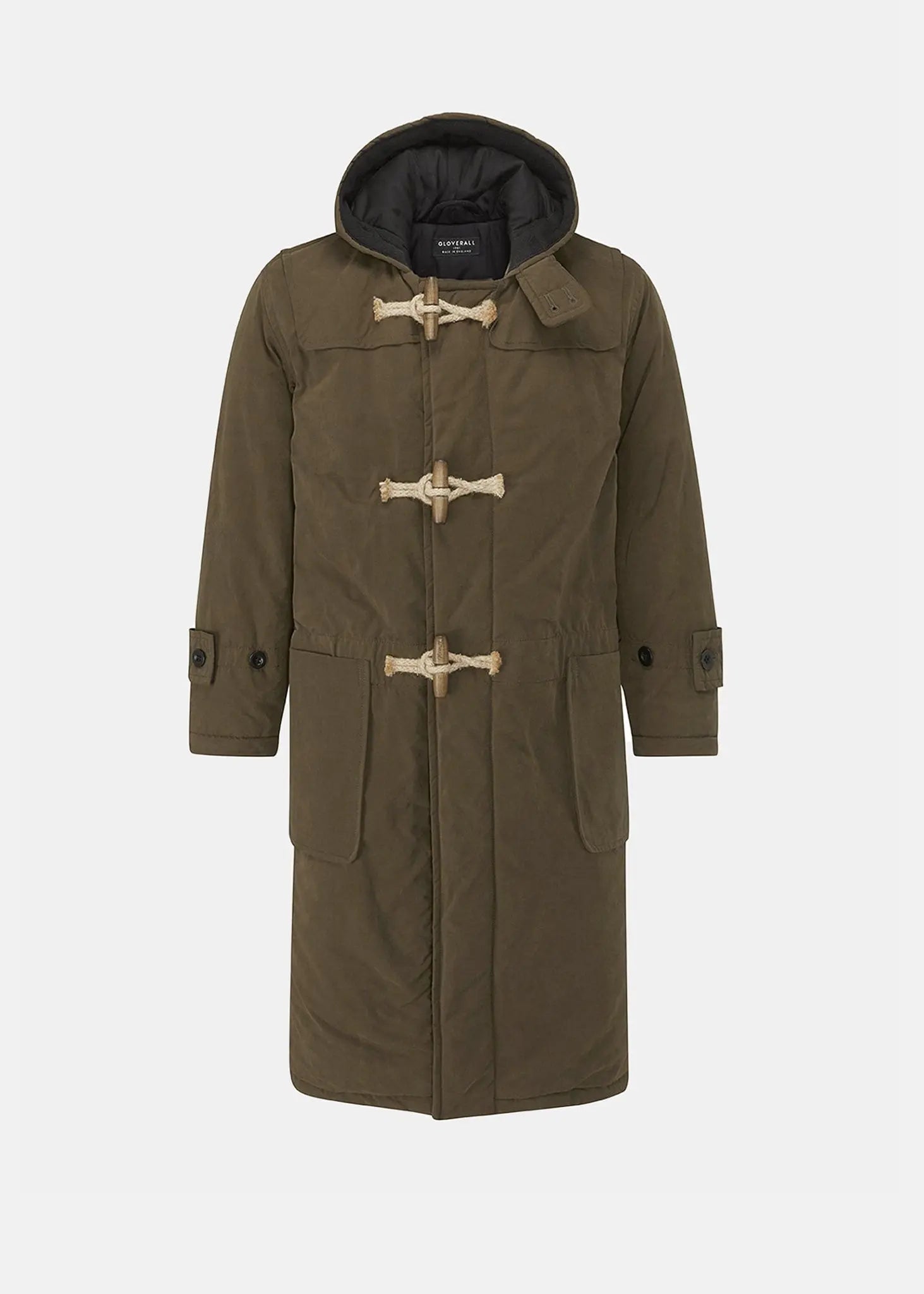 Men's Padded Duffle Coat Khaki