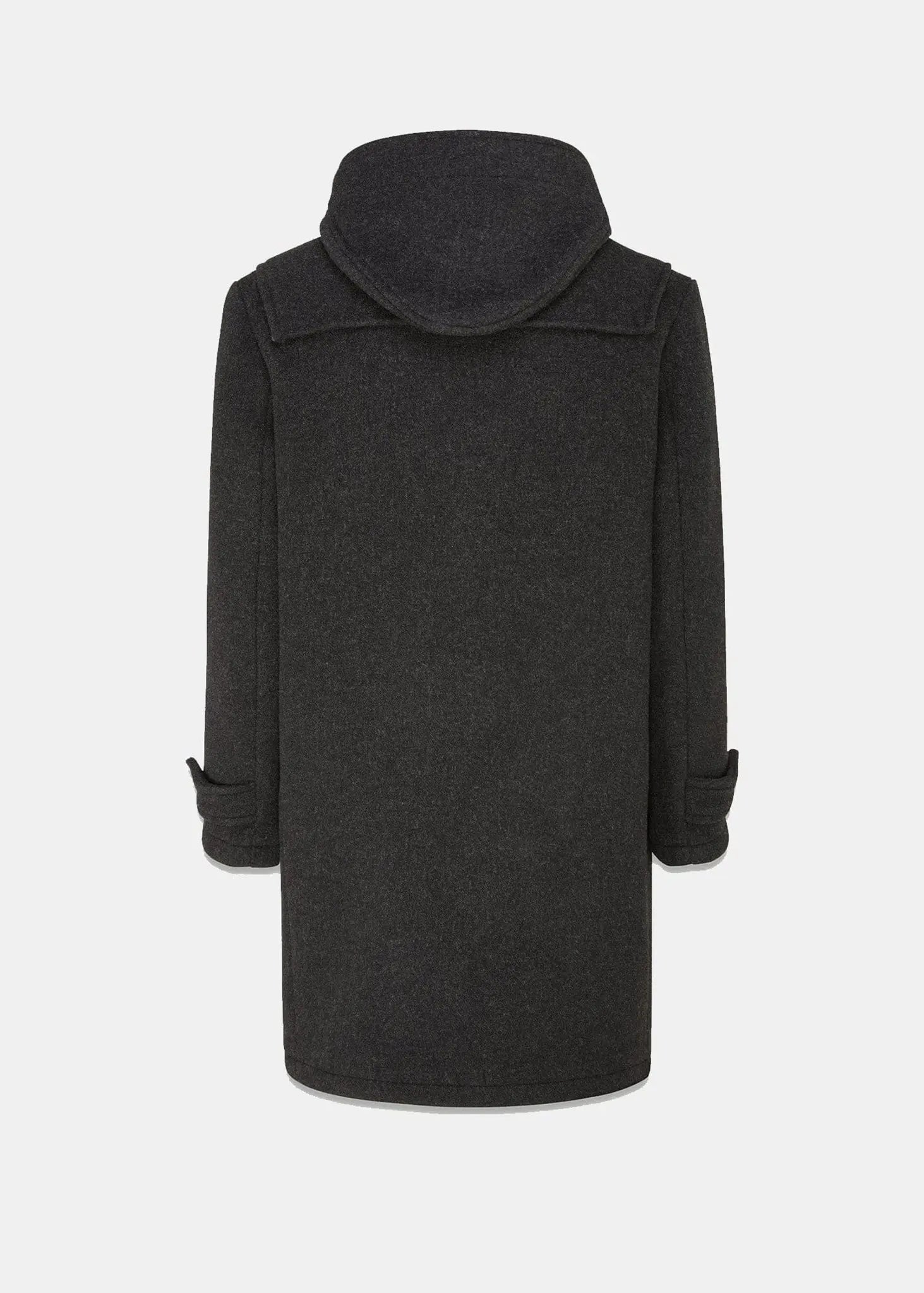 Men's Drake Duffle Coat Charcoal